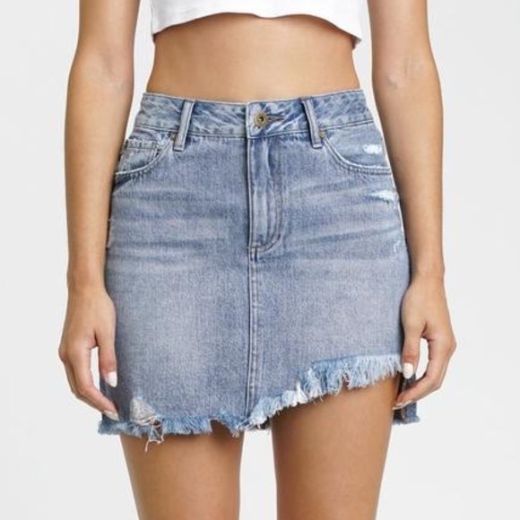 pistola Dresses & Skirts - NWT Pistola Sierra High Rise Denim Pencil Skirt
